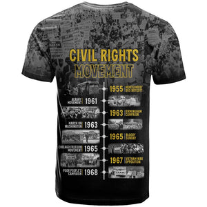 African-American History Month T shirt Civil Rights Movement