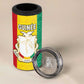 Personalised Afro Guinea 4 in 1 Can Cooler Tumbler Coat Of Arms Flag Style