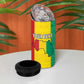 Personalised Afro Guinea 4 in 1 Can Cooler Tumbler Coat Of Arms Flag Style