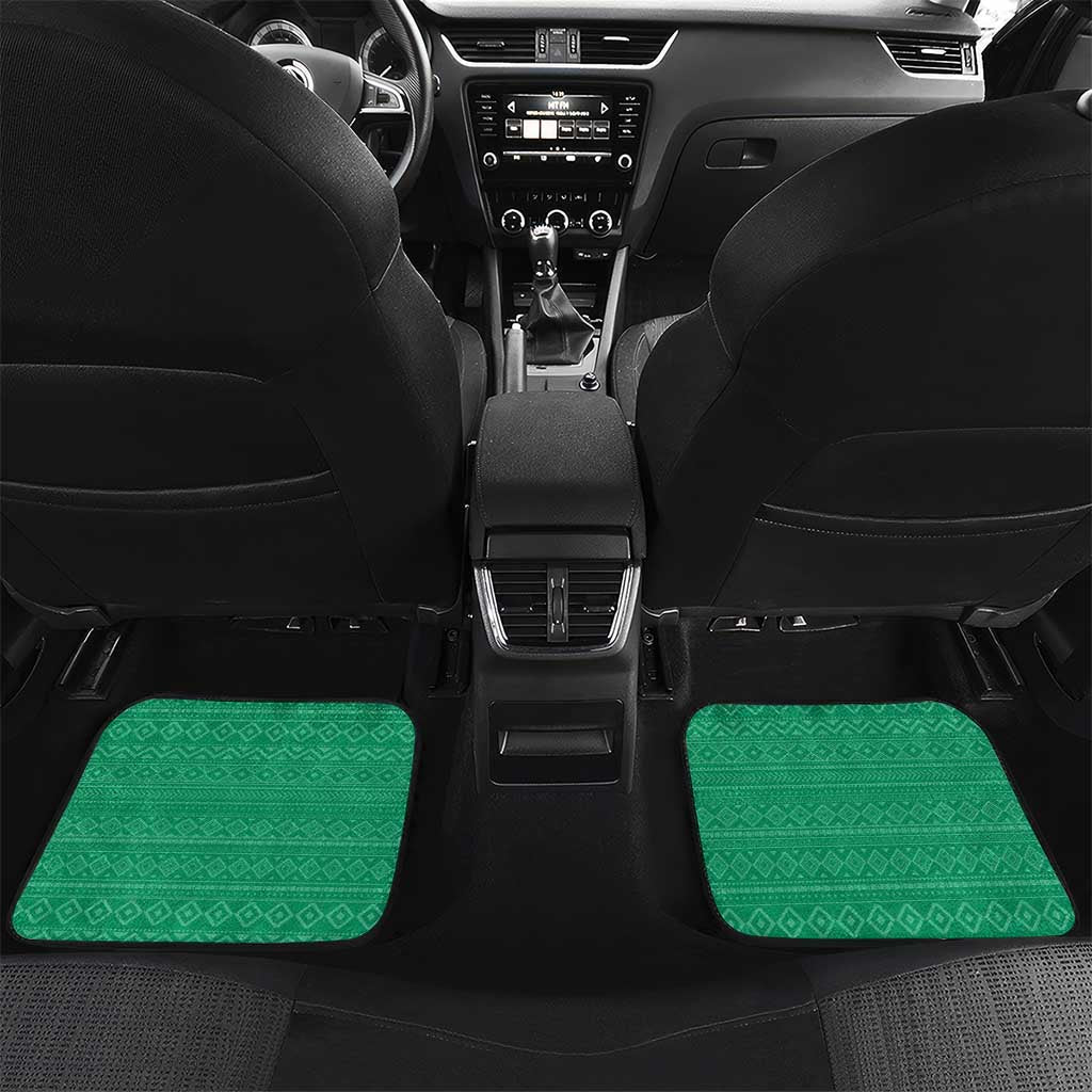 Personalised Afro Guinea Car Mats Coat Of Arms Flag Style