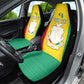 Personalised Afro Guinea Car Seat Cover Coat Of Arms Flag Style