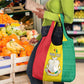 Personalised Afro Guinea Grocery Bag Coat Of Arms Flag Style