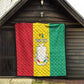 Personalised Afro Guinea Quilt Coat Of Arms Flag Style