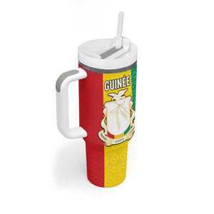 Personalised Afro Guinea Tumbler With Handle Coat Of Arms Flag Style