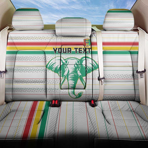 Custom Afro Guinee Football Back Car Seat Cover Go Syli National