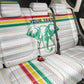 Custom Afro Guinee Football Back Car Seat Cover Go Syli National