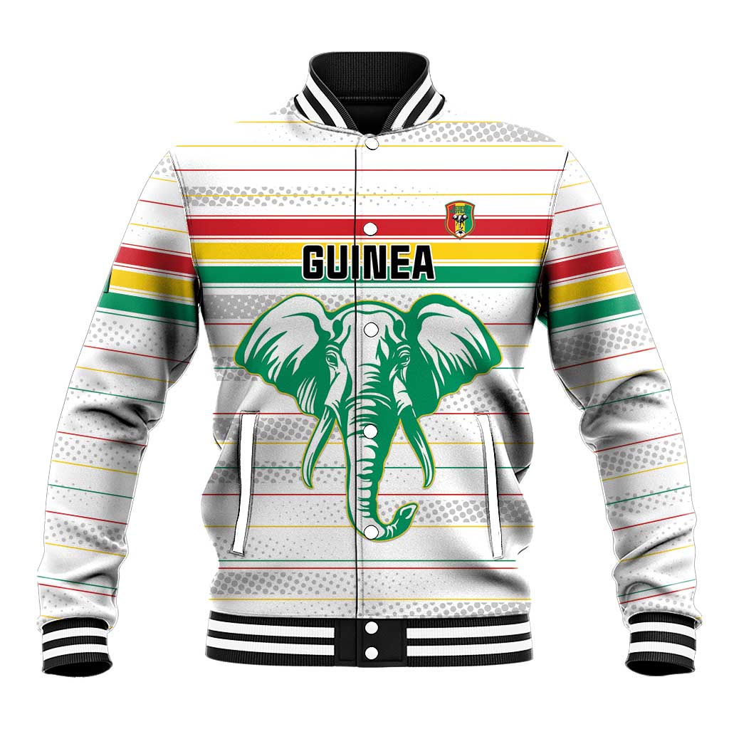 Custom Afro Guinee Football Baseball Jacket Go Syli National