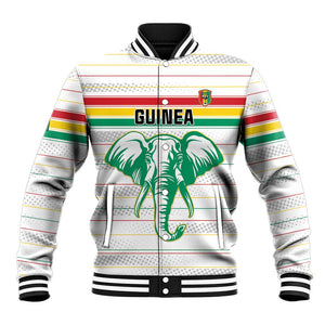 Custom Afro Guinee Football Baseball Jacket Go Syli National