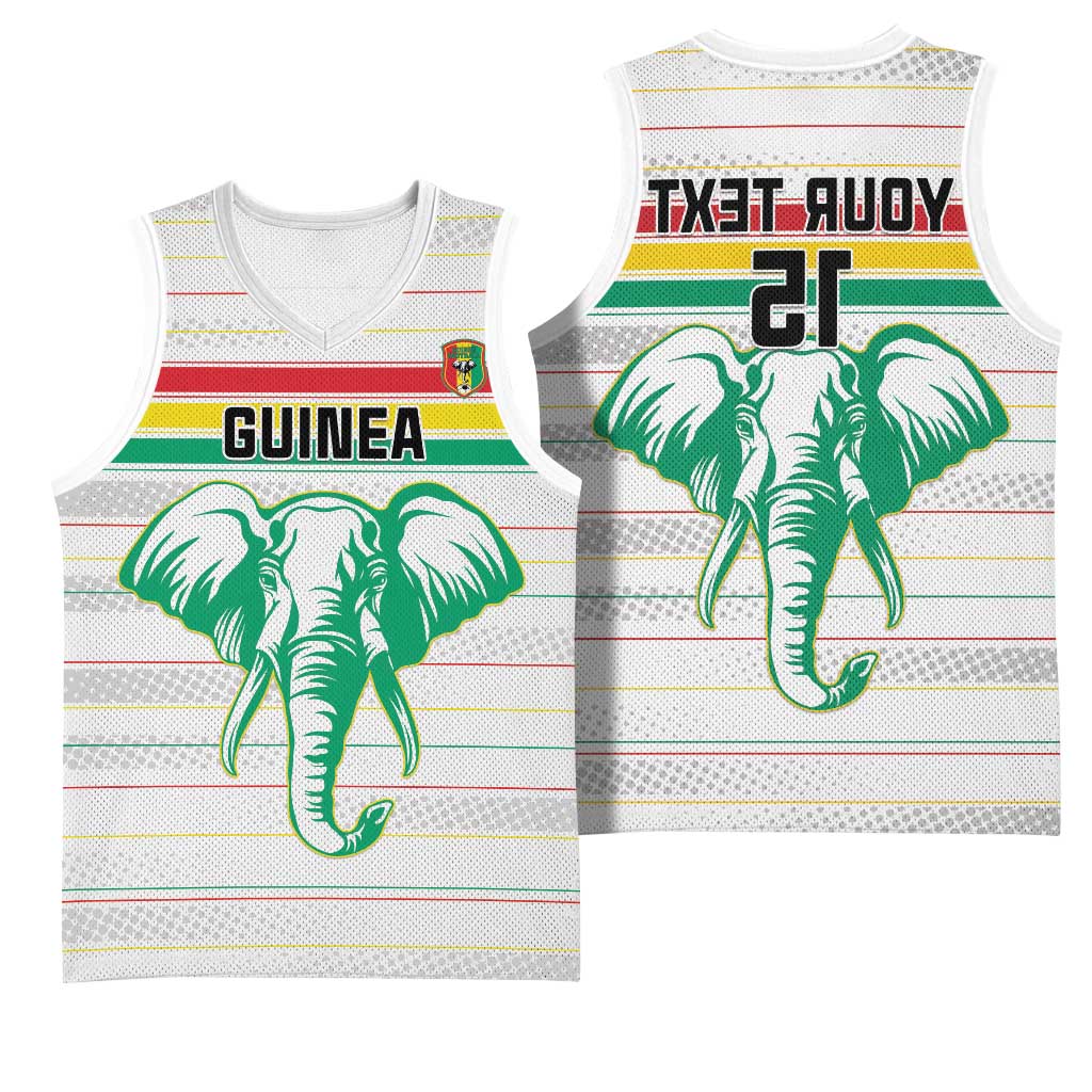 Custom Afro Guinee Football Basketball Jersey Go Syli National - African Pride