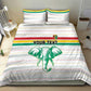 Custom Afro Guinee Football Bedding Set Go Syli National