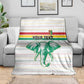 Custom Afro Guinee Football Blanket Go Syli National