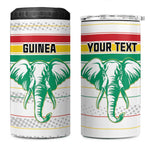 Custom Afro Guinee Football 4 in 1 Can Cooler Tumbler Go Syli National