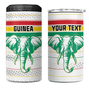 Custom Afro Guinee Football 4 in 1 Can Cooler Tumbler Go Syli National