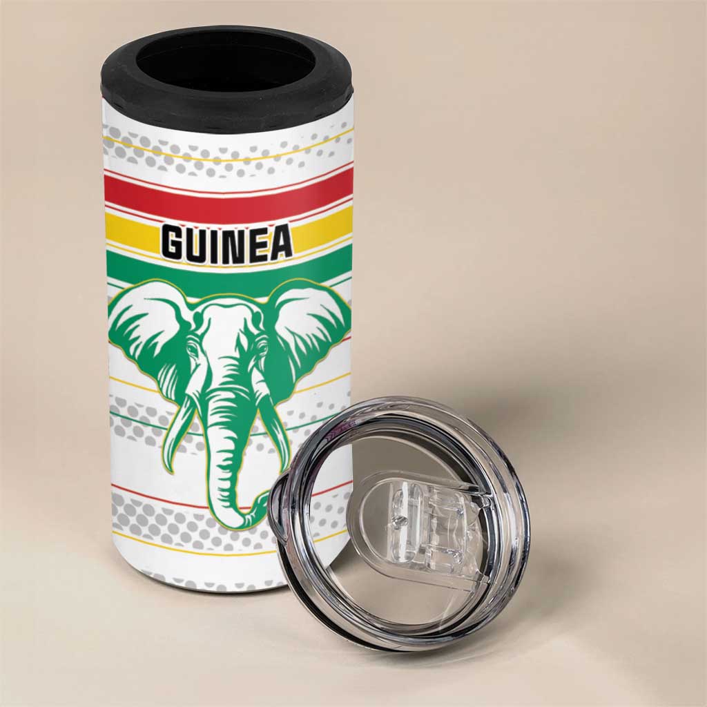 Custom Afro Guinee Football 4 in 1 Can Cooler Tumbler Go Syli National