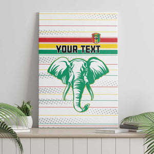 Custom Afro Guinee Football Canvas Wall Art Go Syli National