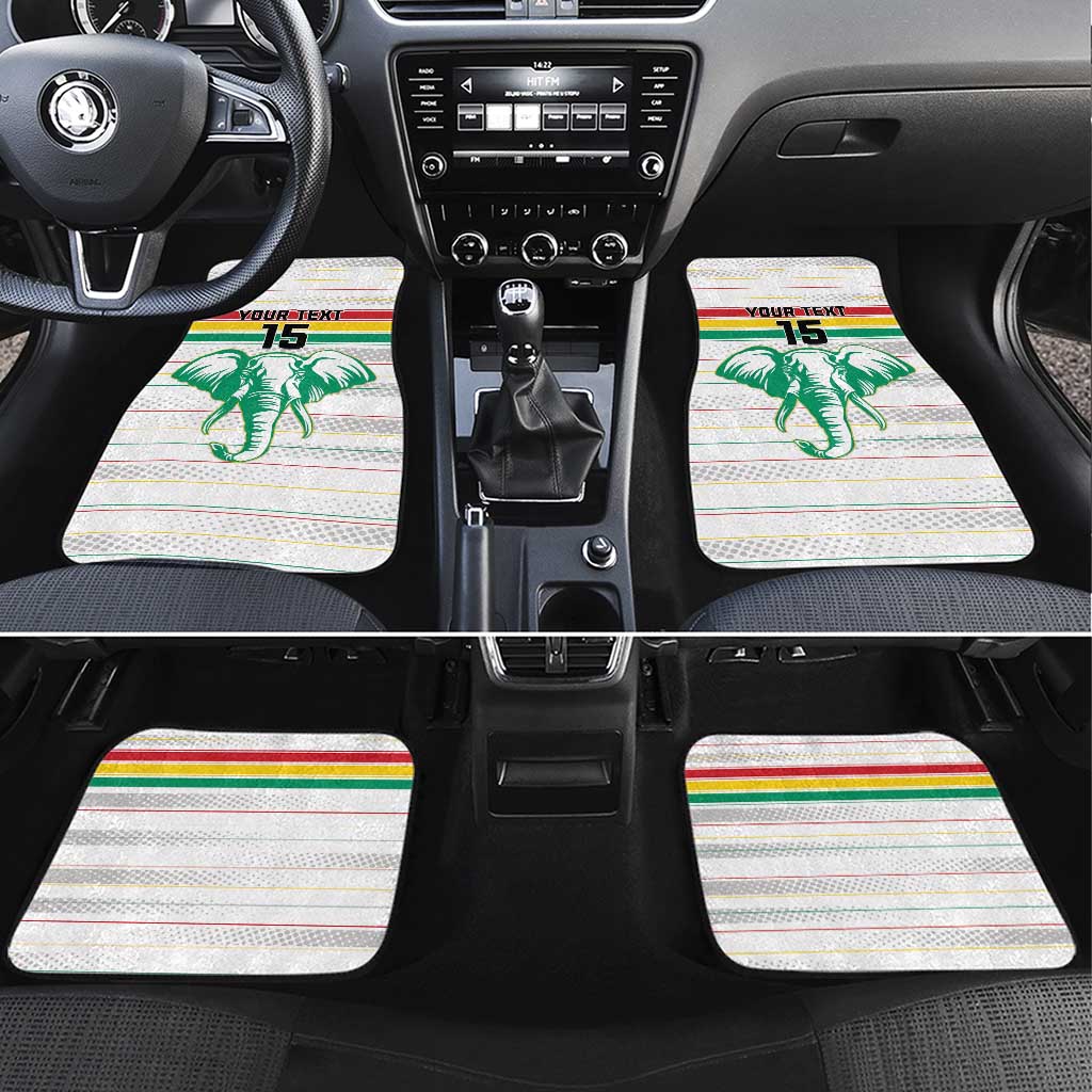 Custom Afro Guinee Football Car Mats Go Syli National