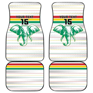 Custom Afro Guinee Football Car Mats Go Syli National