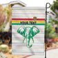 Custom Afro Guinee Football Garden Flag Go Syli National
