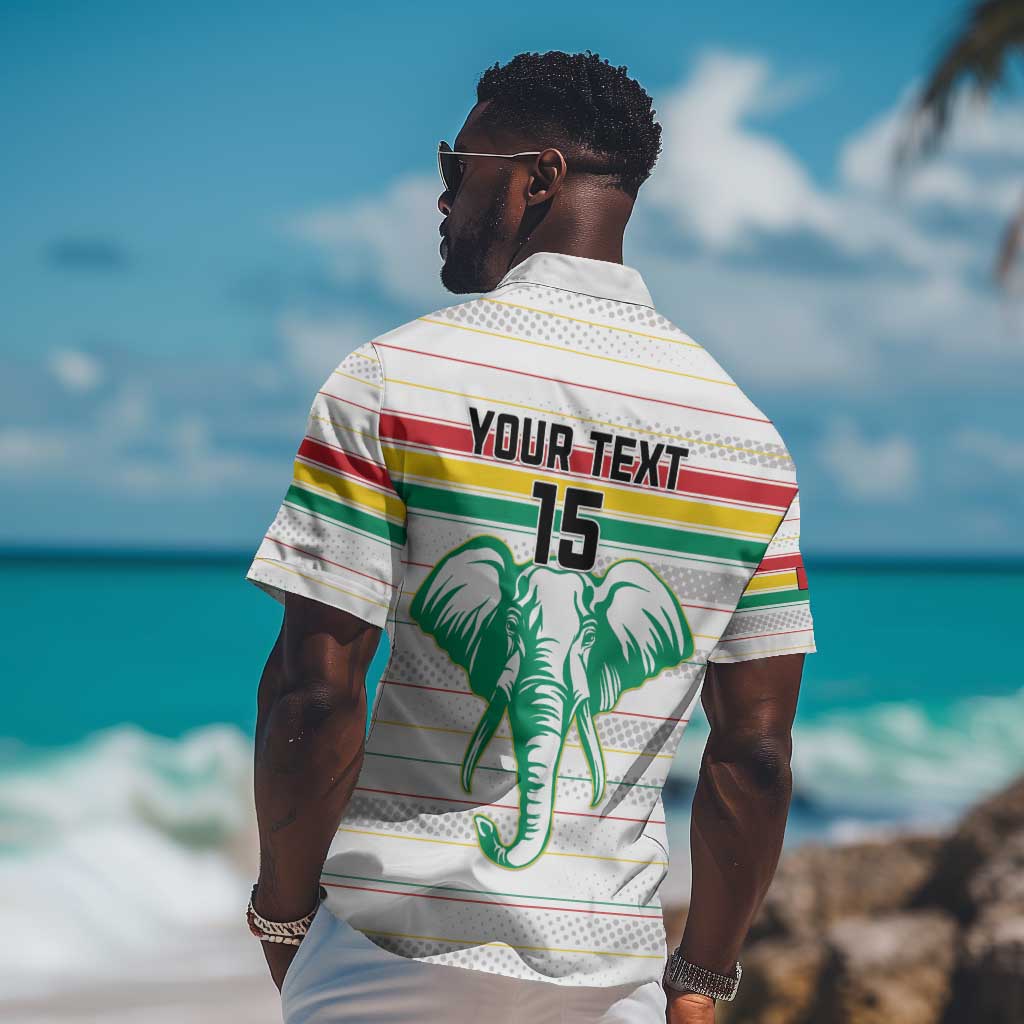 Custom Afro Guinee Football Hawaiian Shirt Go Syli National