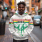 Custom Afro Guinee Football Hoodie Go Syli National