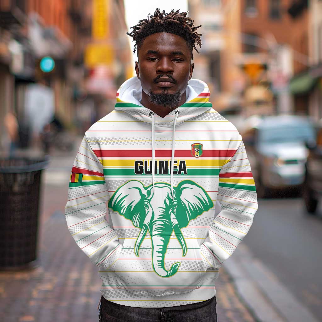 Custom Afro Guinee Football Hoodie Go Syli National