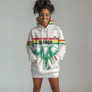 Custom Afro Guinee Football Hoodie Dress Go Syli National