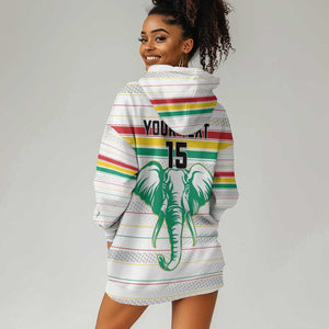 Custom Afro Guinee Football Hoodie Dress Go Syli National