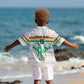 Custom Afro Guinee Football Kid Hawaiian Shirt Go Syli National