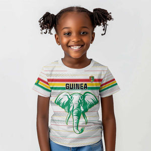 Custom Afro Guinee Football Kid T shirt Go Syli National