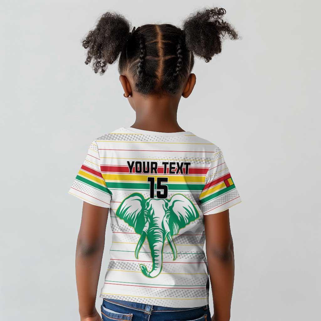 Custom Afro Guinee Football Kid T shirt Go Syli National