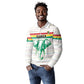 Custom Afro Guinee Football Long Sleeve Polo Shirt Go Syli National