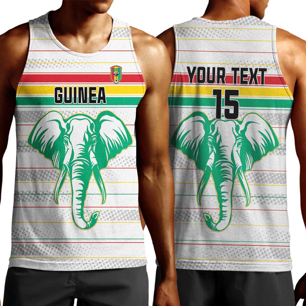 Custom Afro Guinee Football Men Tank Top Go Syli National