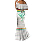 Custom Afro Guinee Football Mermaid Dress Go Syli National