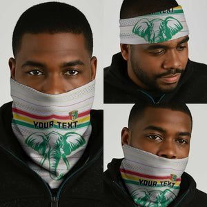 Custom Afro Guinee Football Neck Gaiter Go Syli National LT15