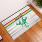 Custom Afro Guinee Football Rubber Doormat Go Syli National