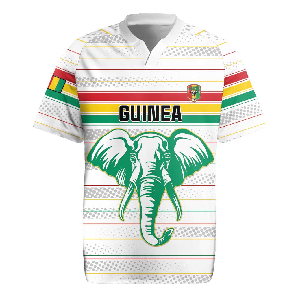 Custom Afro Guinee Football Rugby Jersey Go Syli National