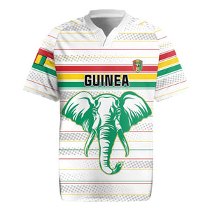 Custom Afro Guinee Football Rugby Jersey Go Syli National