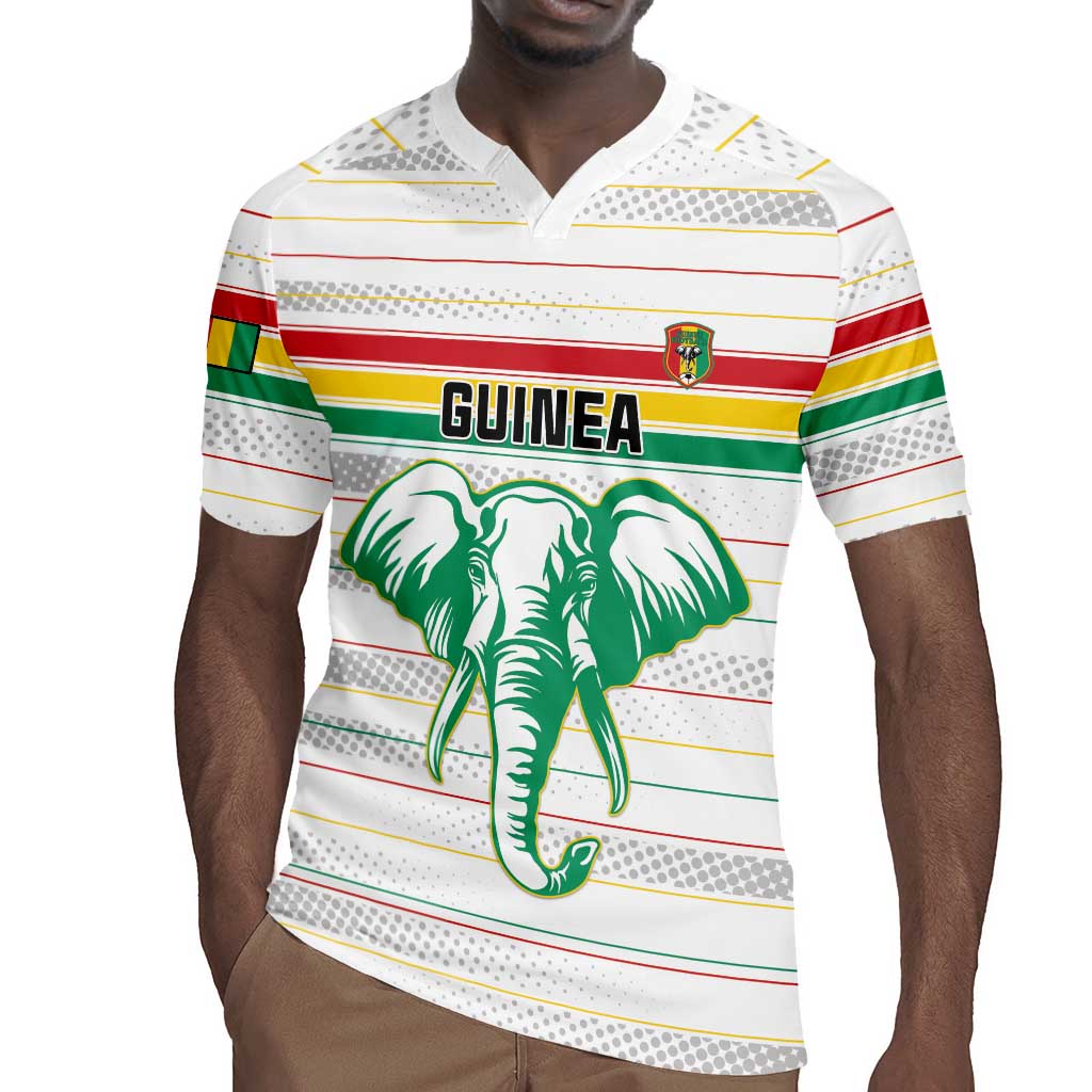 Custom Afro Guinee Football Rugby Jersey Go Syli National