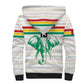 Custom Afro Guinee Football Sherpa Hoodie Go Syli National