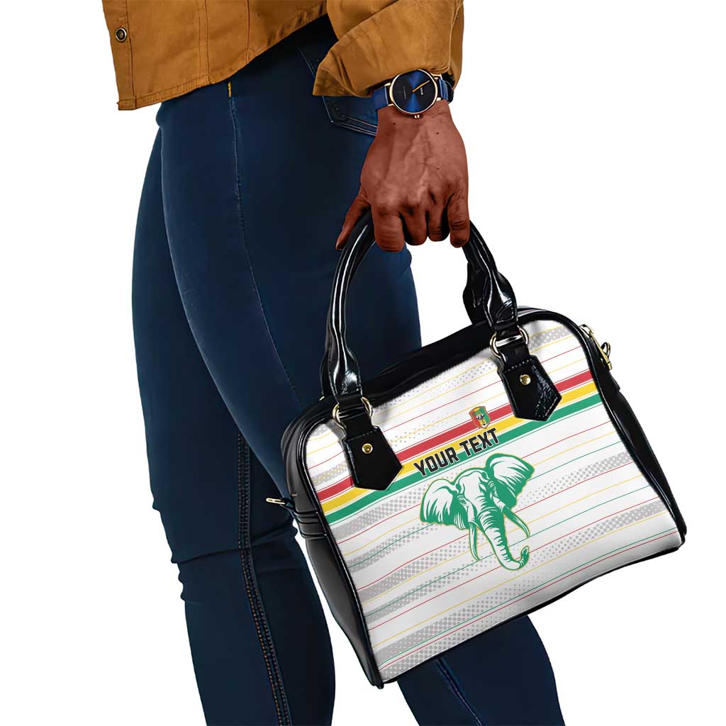 Custom Afro Guinee Football Shoulder Handbag Go Syli National
