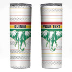 Custom Afro Guinee Football Skinny Tumbler Go Syli National