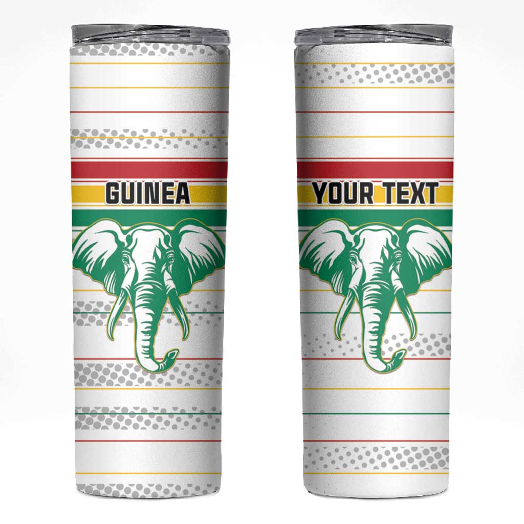 Custom Afro Guinee Football Skinny Tumbler Go Syli National