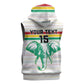 Custom Afro Guinee Football Sleeveless Zip Hoodie Go Syli National - African Pride