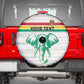 Custom Afro Guinee Football Spare Tire Cover Go Syli National