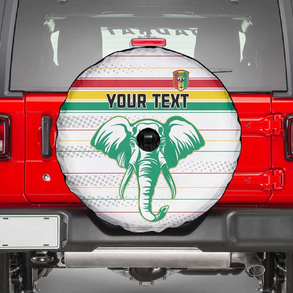 Custom Afro Guinee Football Spare Tire Cover Go Syli National