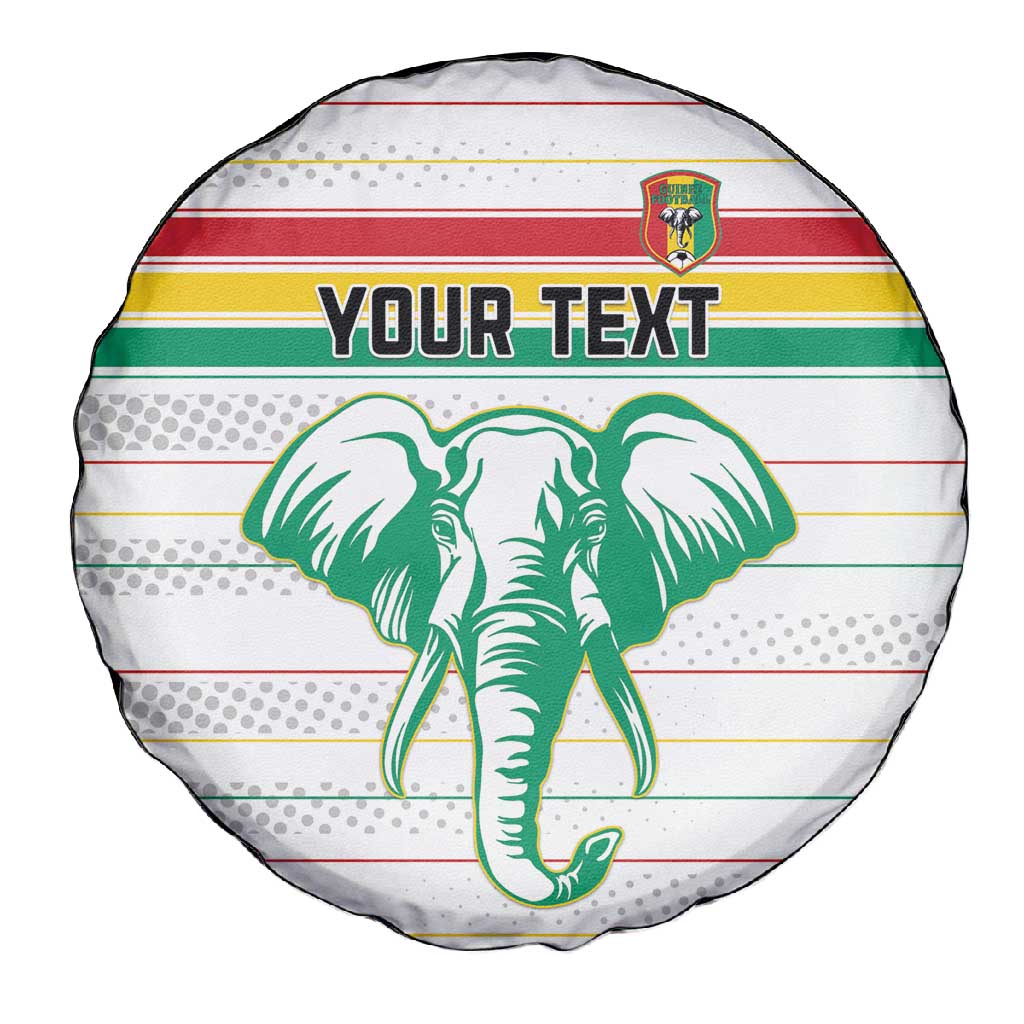 Custom Afro Guinee Football Spare Tire Cover Go Syli National