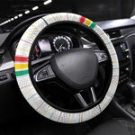 Afro Guinee Football Steering Wheel Cover Go Syli National