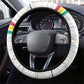 Afro Guinee Football Steering Wheel Cover Go Syli National