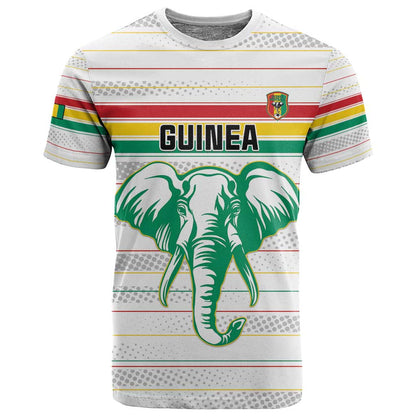 Custom Afro Guinee Football T shirt Go Syli National