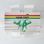 Custom Afro Guinee Football Tablecloth Go Syli National